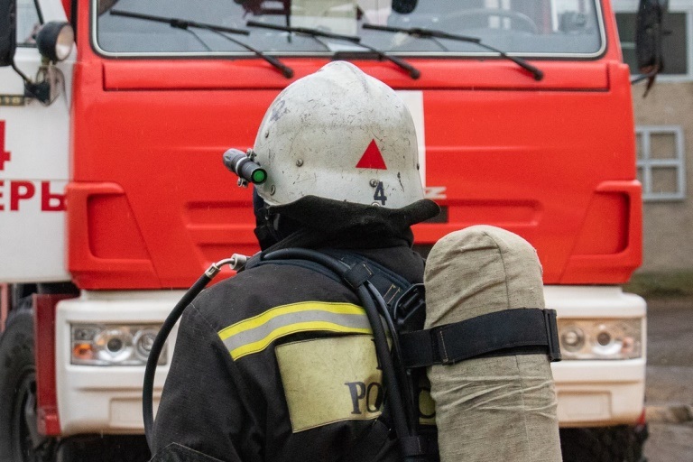 В Тверской области горел жилой дом. Есть пострадавший